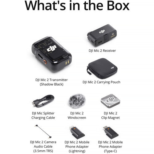 DJI Mic 2 (1 TX + 1 RX)