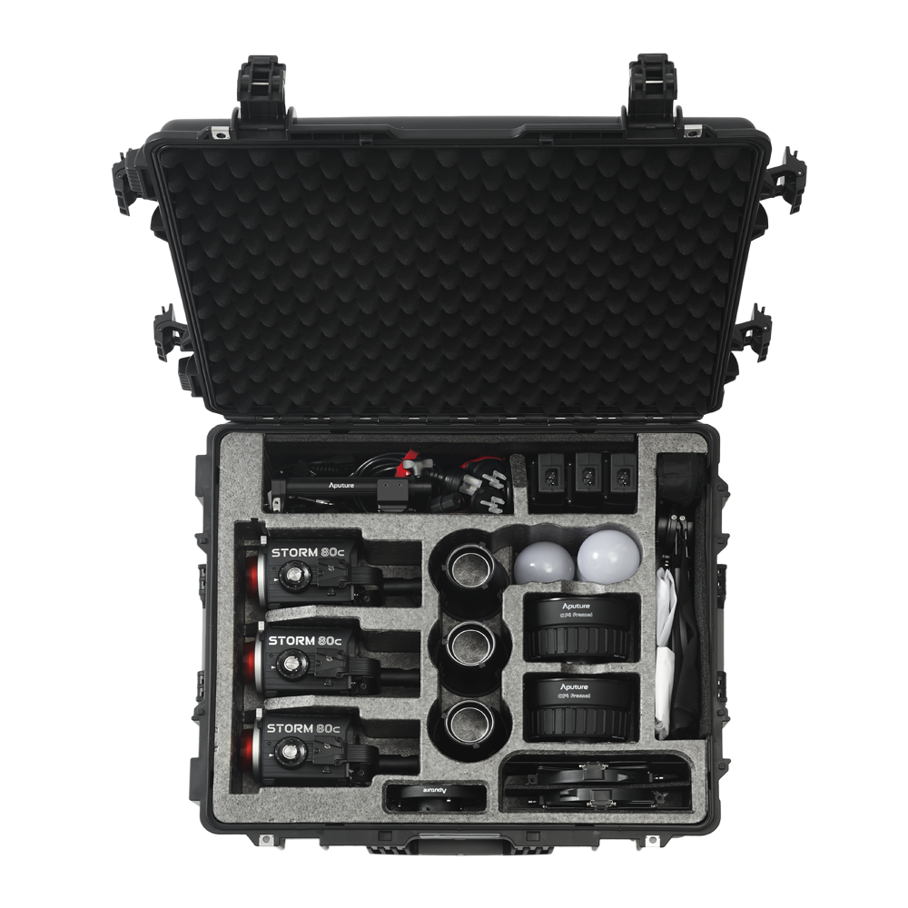 Aputure STORM 80c 3-Light Kit
