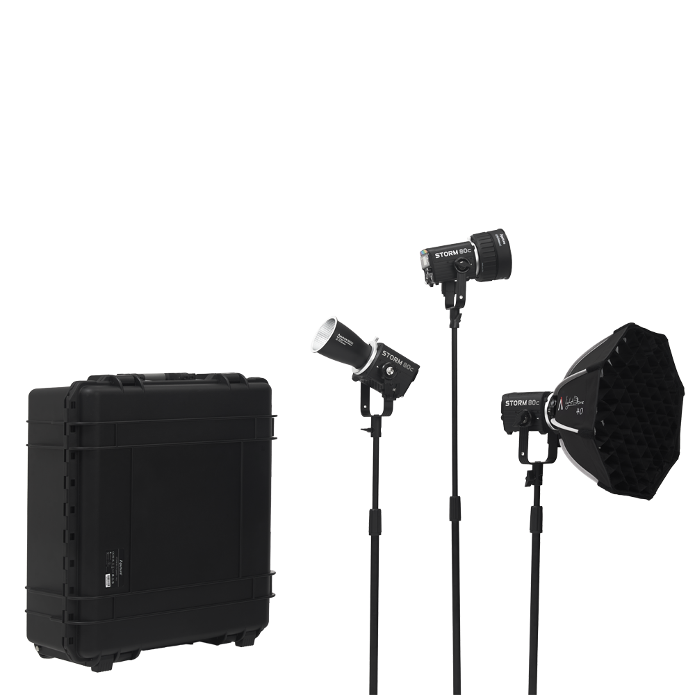 Aputure STORM 80c 3-Light Kit