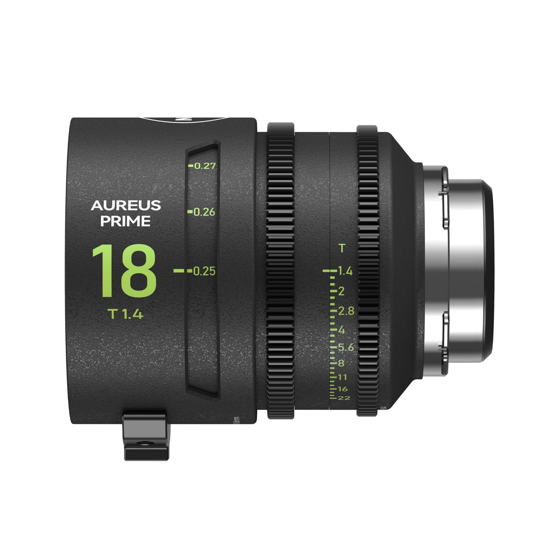 NiSi Aureus Prime Full Frame T1.4 Cinema Lens Kit - 18mm, 24mm, 35mm, 50mm, 85mm + Hard Case (PL Mount)