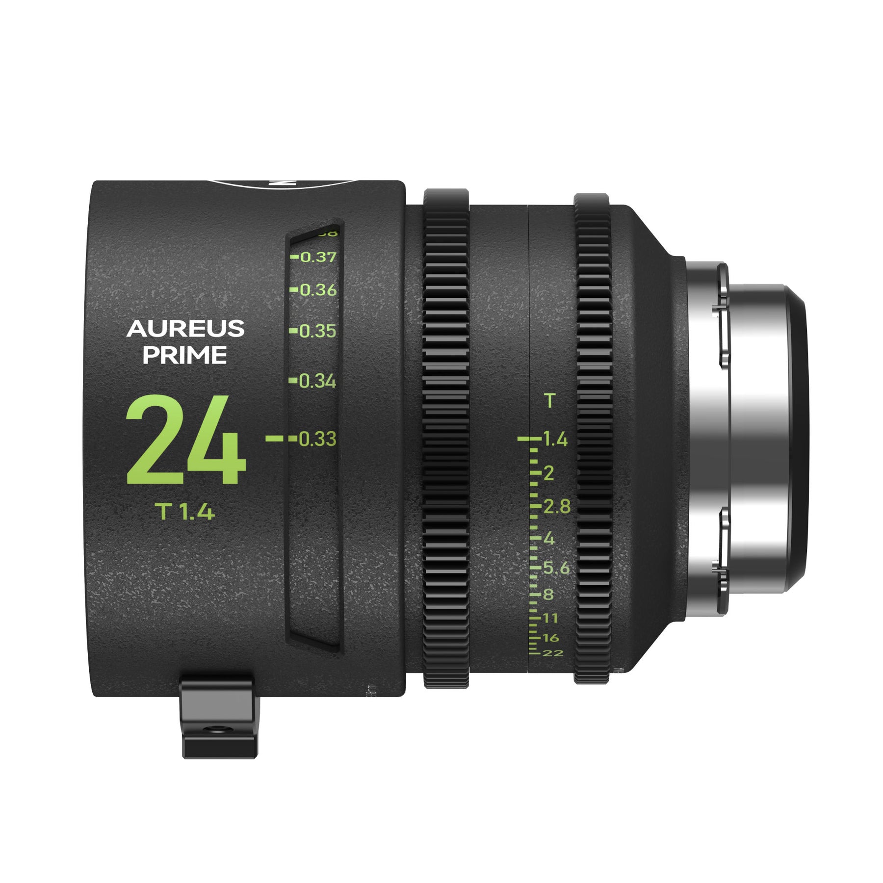 NiSi Aureus Prime Full Frame T1.4 Cinema Lens Kit - 18mm, 24mm, 35mm, 50mm, 85mm + Hard Case (PL Mount)