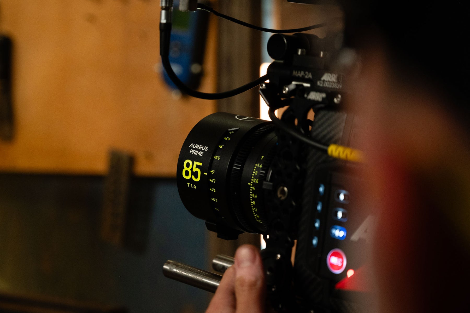 NiSi Aureus Prime Full Frame T1.4 Cinema Lens Kit - 18mm, 24mm, 35mm, 50mm, 85mm + Hard Case (PL Mount)