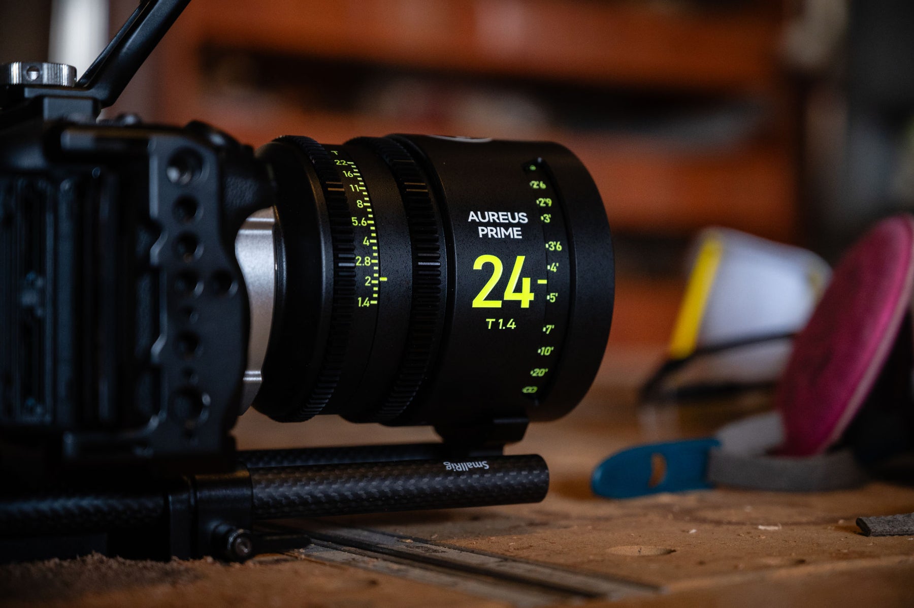 NiSi Aureus Prime Full Frame T1.4 Cinema Lens Kit - 18mm, 24mm, 35mm, 50mm, 85mm + Hard Case (PL Mount)