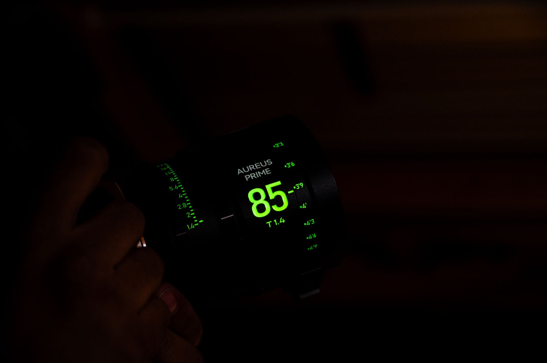 NiSi Aureus Prime Full Frame T1.4 Cinema Lens Kit - 18mm, 24mm, 35mm, 50mm, 85mm + Hard Case (PL Mount)